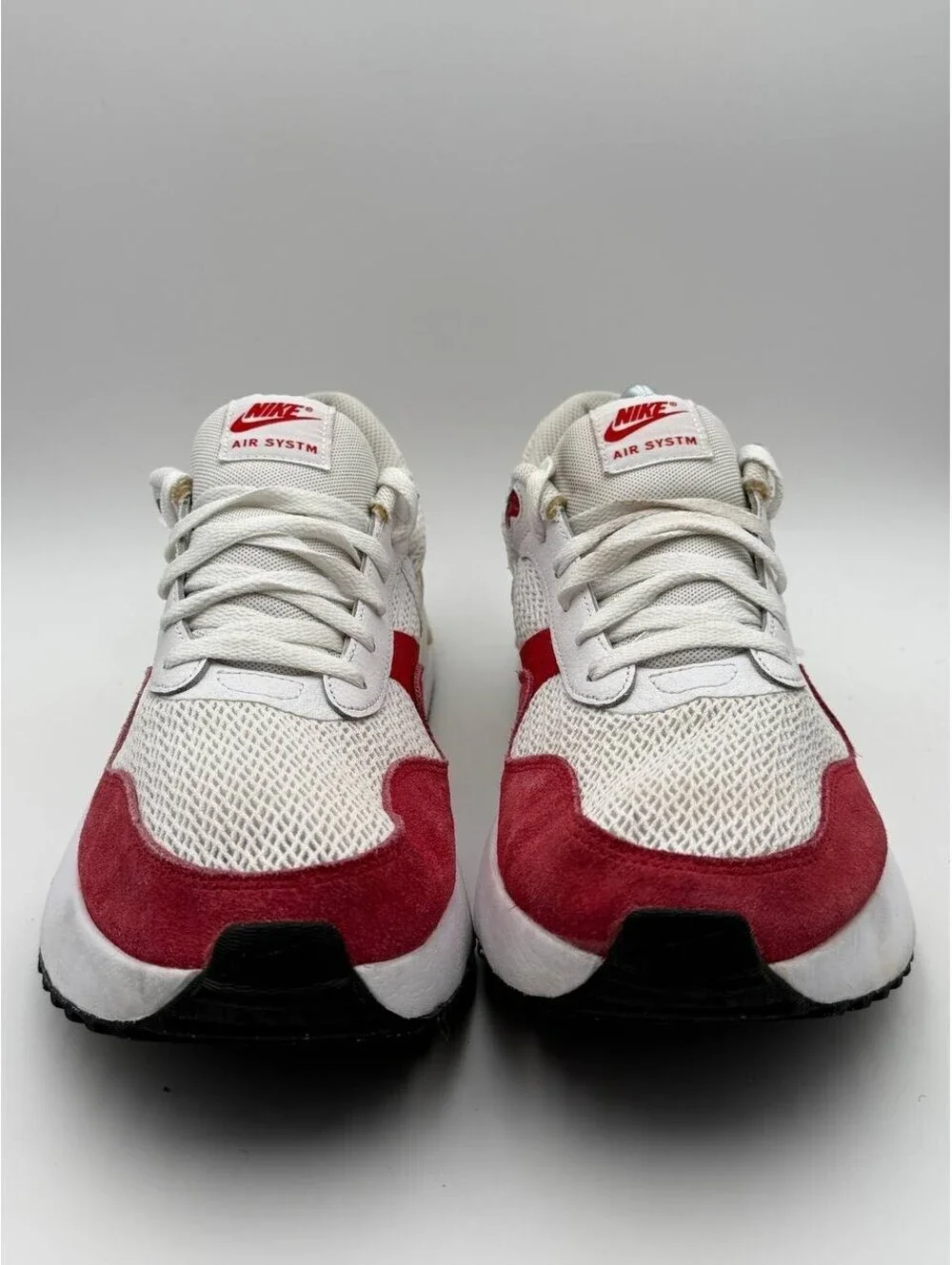 Nike Air Max 90 White Red DM9537-104 Men's US 11.5 Athletic Running Shoes